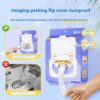 Disposable Food Cover Pull-Out Flip-Top Household Refrigerator with Elastic Opening Plastic Wrap Cover Plastic Wrap Set (PACK OF 10)