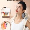 Relieves Shoulder, Neck and Back Tension | Professional Kneading Massager